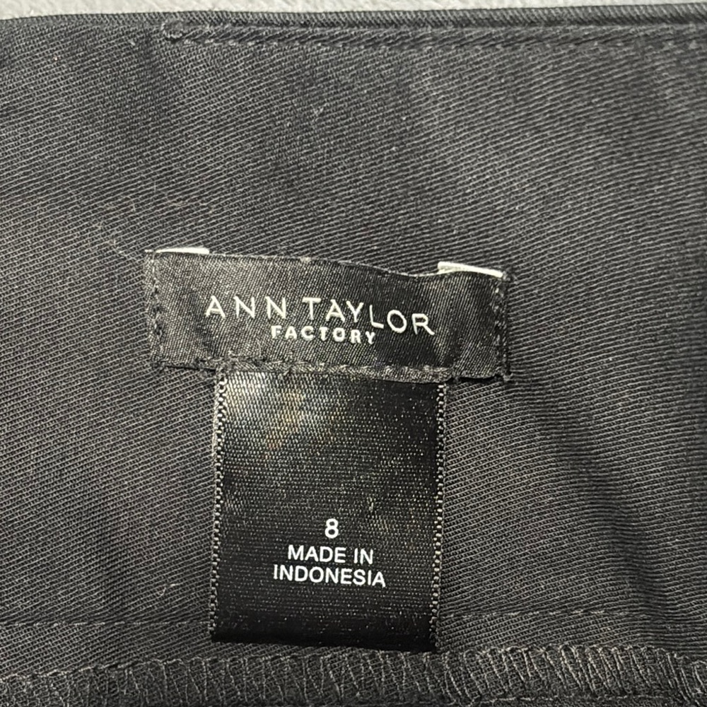 Ann Taylor Factory Black Mini Skirt - Picture 4 of 5
